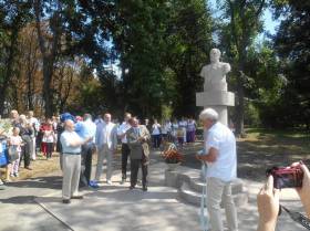 В Житомирской области открыли памятник Николе Терещенко